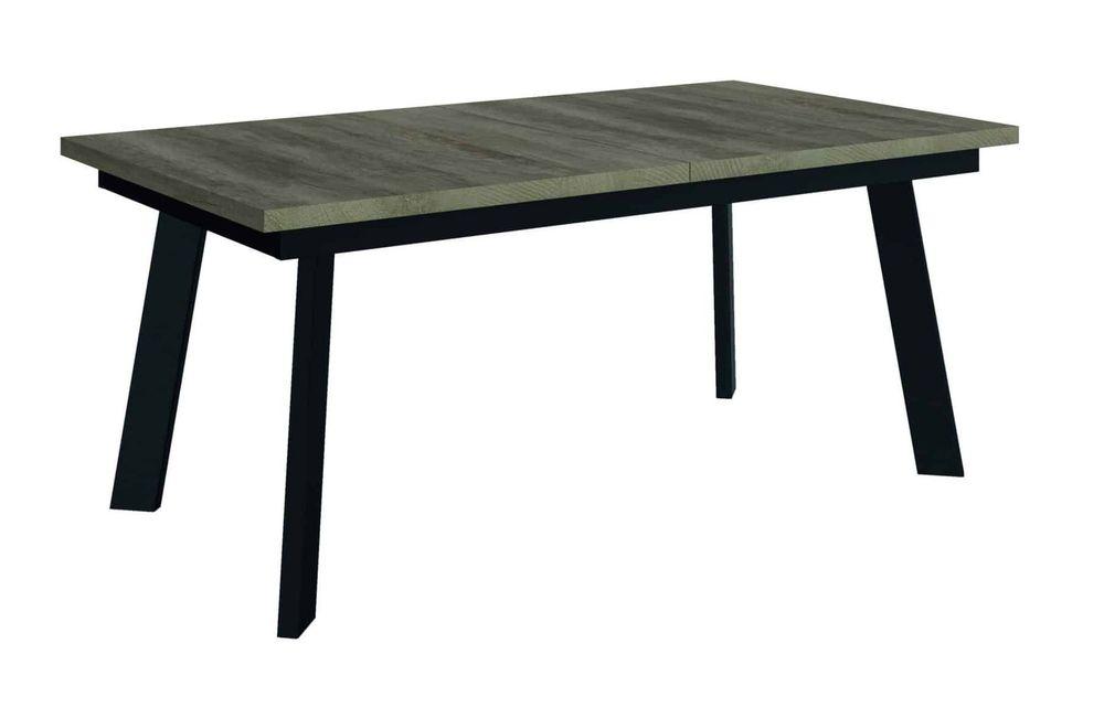 Table à manger rectangulaire de style industriel  3