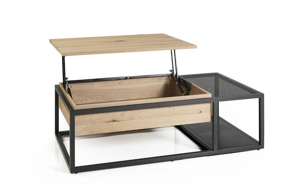 Table basse relevable style indus  2