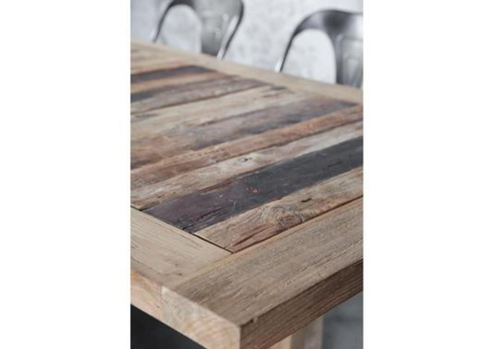 Table en bois recyclé naturel 2