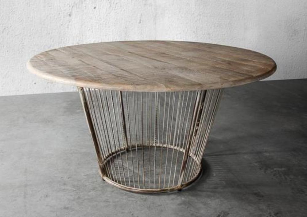 Table ronde industrielle très originale 2
