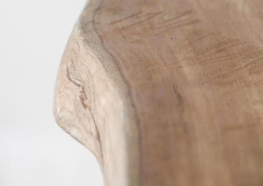 Table rectangulaire pied en croix et plateau teck recyclé 3