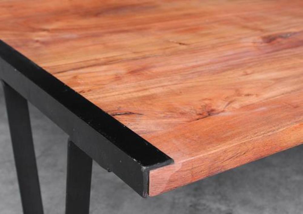 Table basse indus en acacias 2