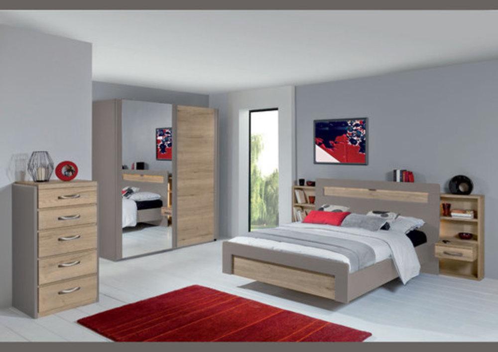 Chiffonnier en chêne finition laque et bois 5 Tiroirs 4