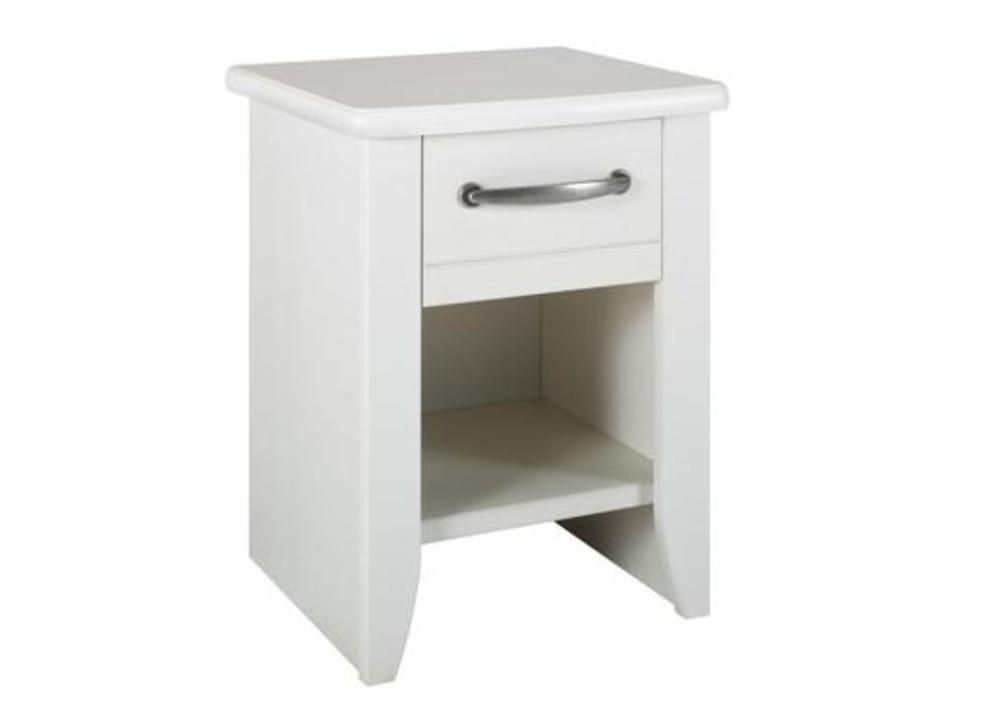 Chevet traditionnel en merisier 1 tiroir et 1 niche 2