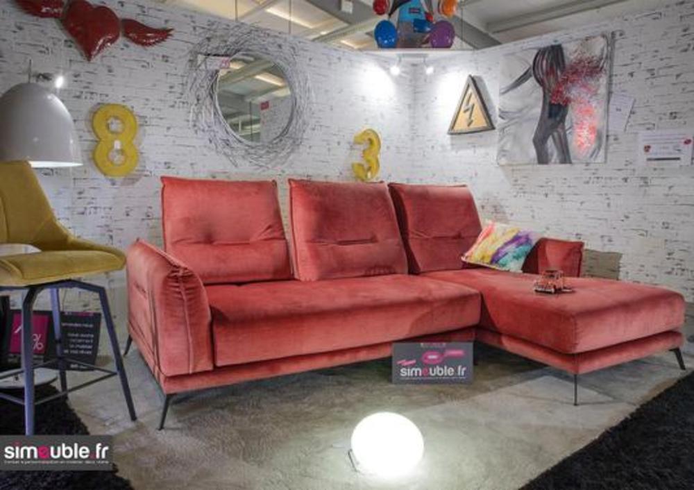 Canapé chaise longue avance/recule 2