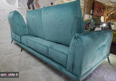 Canapé chaise longue avance/recule