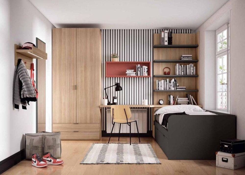 Armoire 2 portes 2 tiroirs 