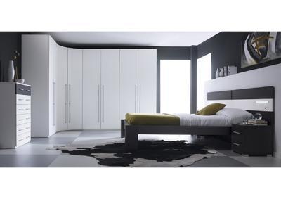 Armoire dressing contemporaine blanche