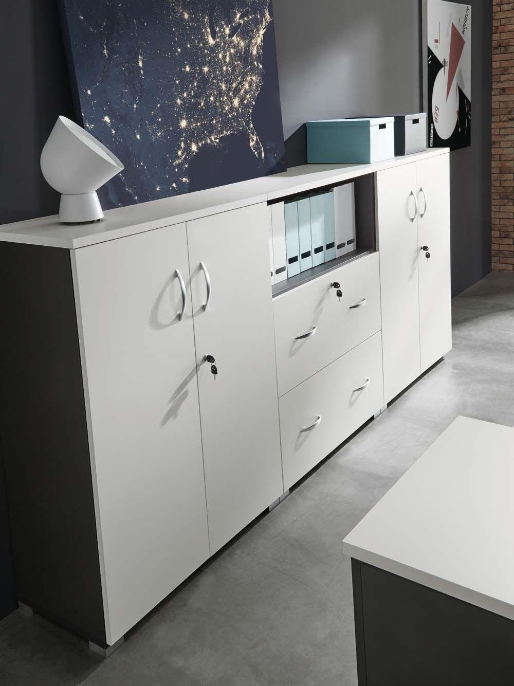 Meuble de rangement bureau modulable