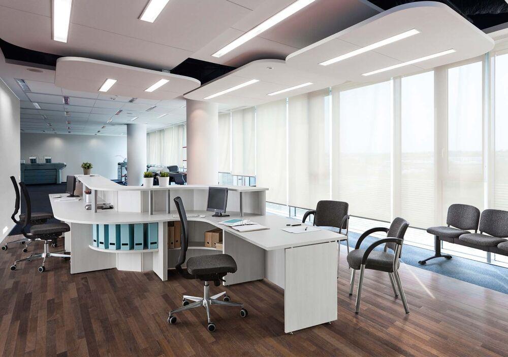 Banque d'accueil composable à la dimension de votre choix 