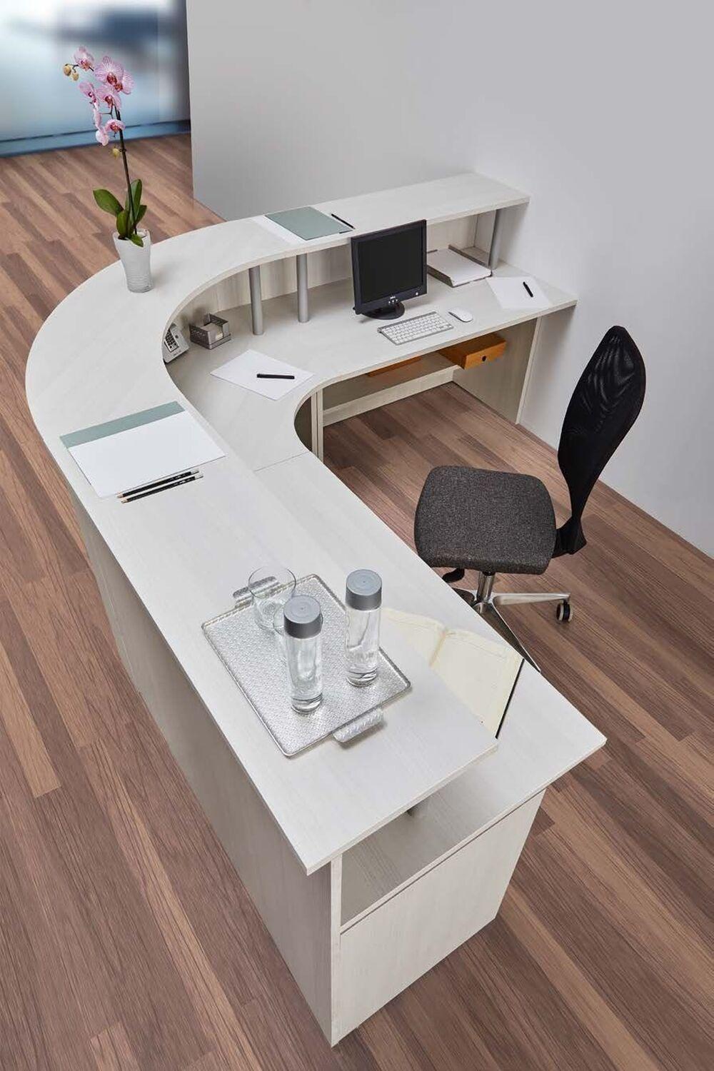 Comptoir d'accueil modulable 