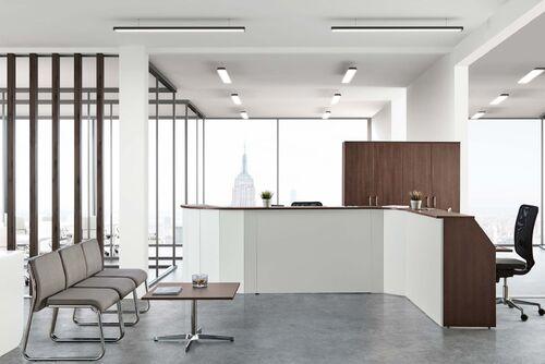 Comptoir d'accueil design personnalisable 