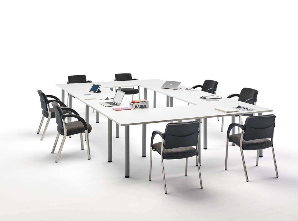 Table de réunion modulable 