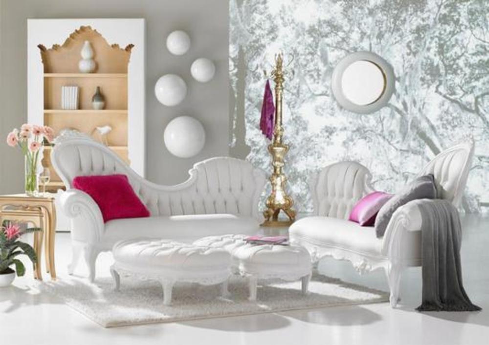 Chaise lounge avec un accoudoir