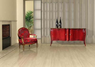 fauteuil stylisé