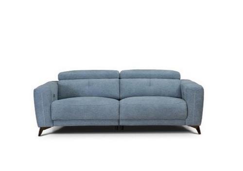 Canapé 3 places fixe en tissu