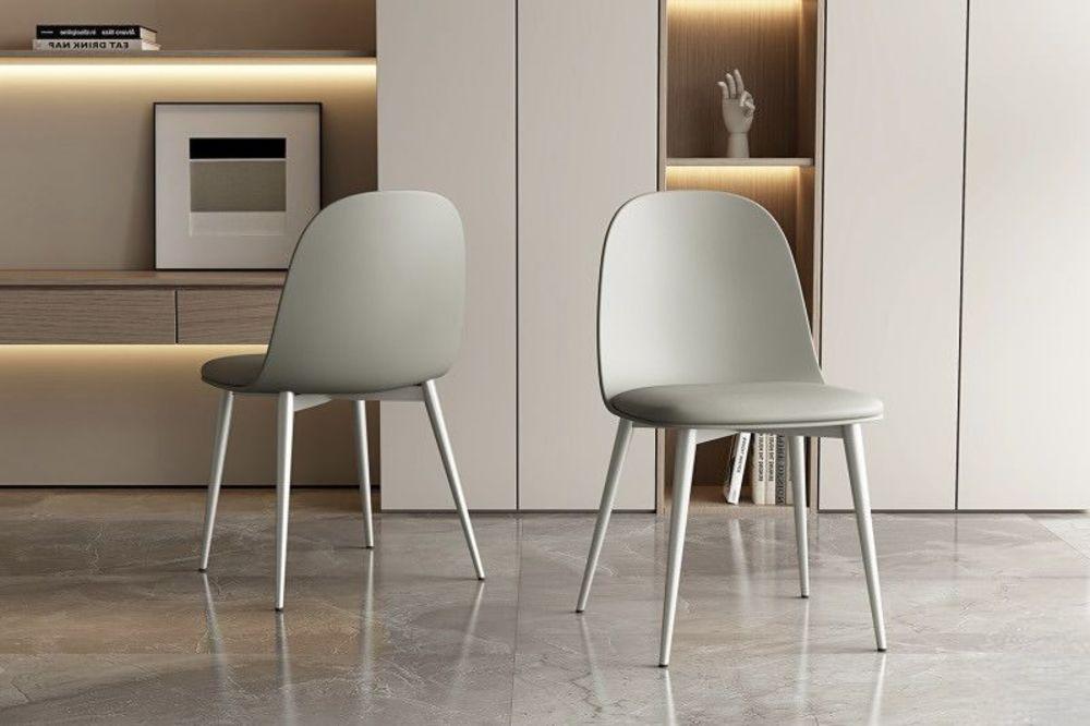 Chaise en polypropylène avec coussin d'assise  3