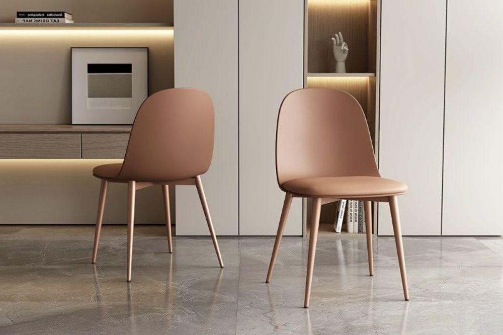 Chaise en polypropylène avec coussin d'assise  2