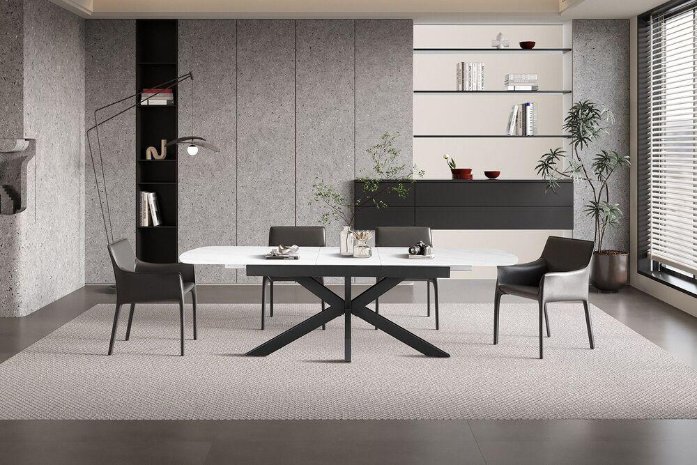 Table en céramique économique 3 coloris de plateau au choix 2