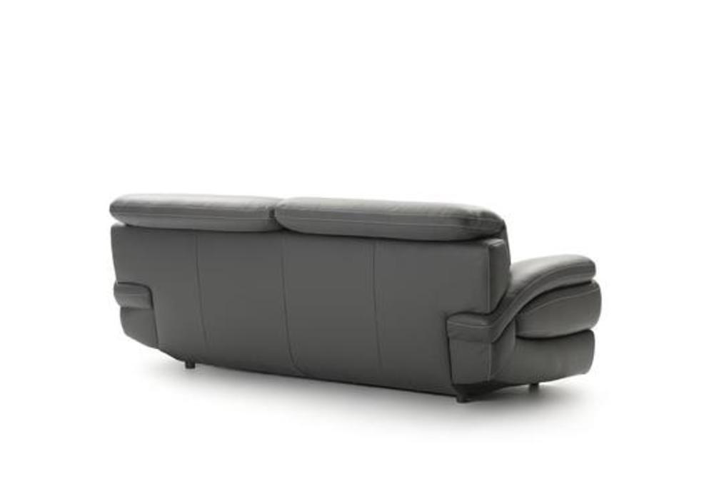 Canapé 3 places lignes arrondies avec têtières réglables 3