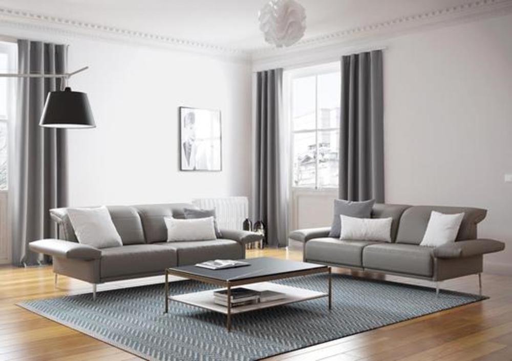 Canapé droit ou angle moderne aux multiples finitions et pieds droits 2