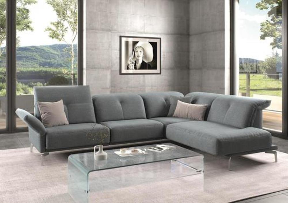 Canapé droit ou angle moderne aux multiples finitions et pieds droits 3