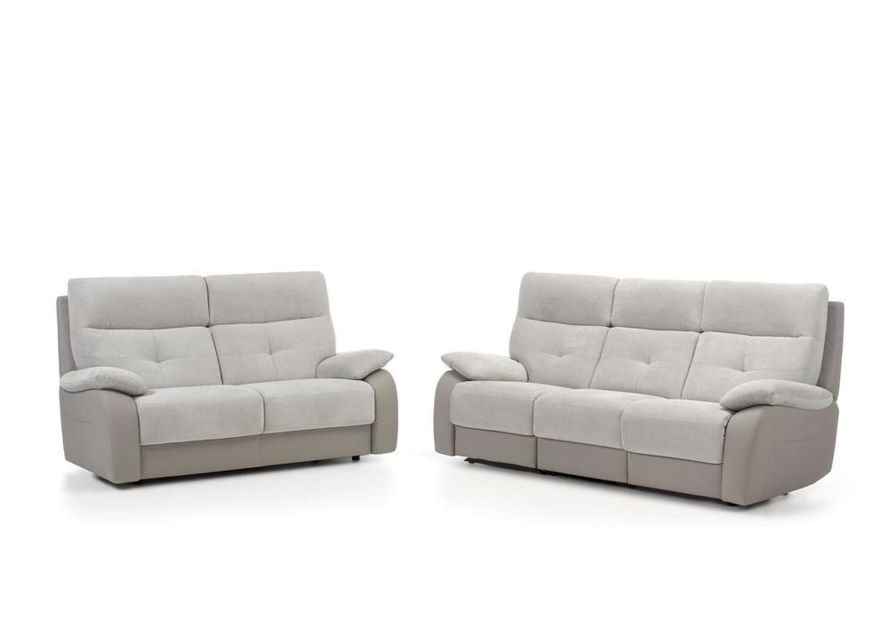 Canapé contemporain fixe ou relax, cuir, tissu ou microfibre 3