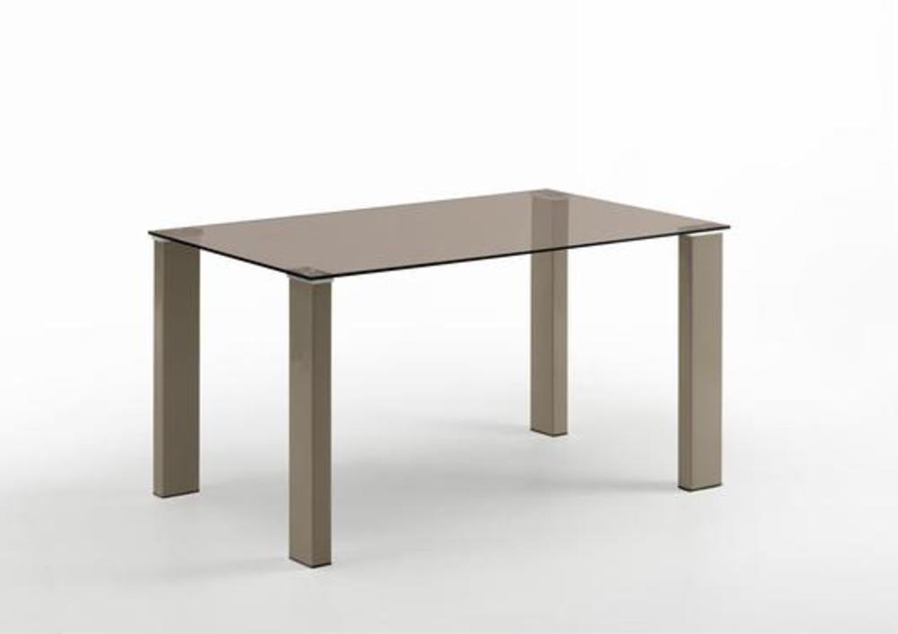 Table à plateau fumé bronze 3