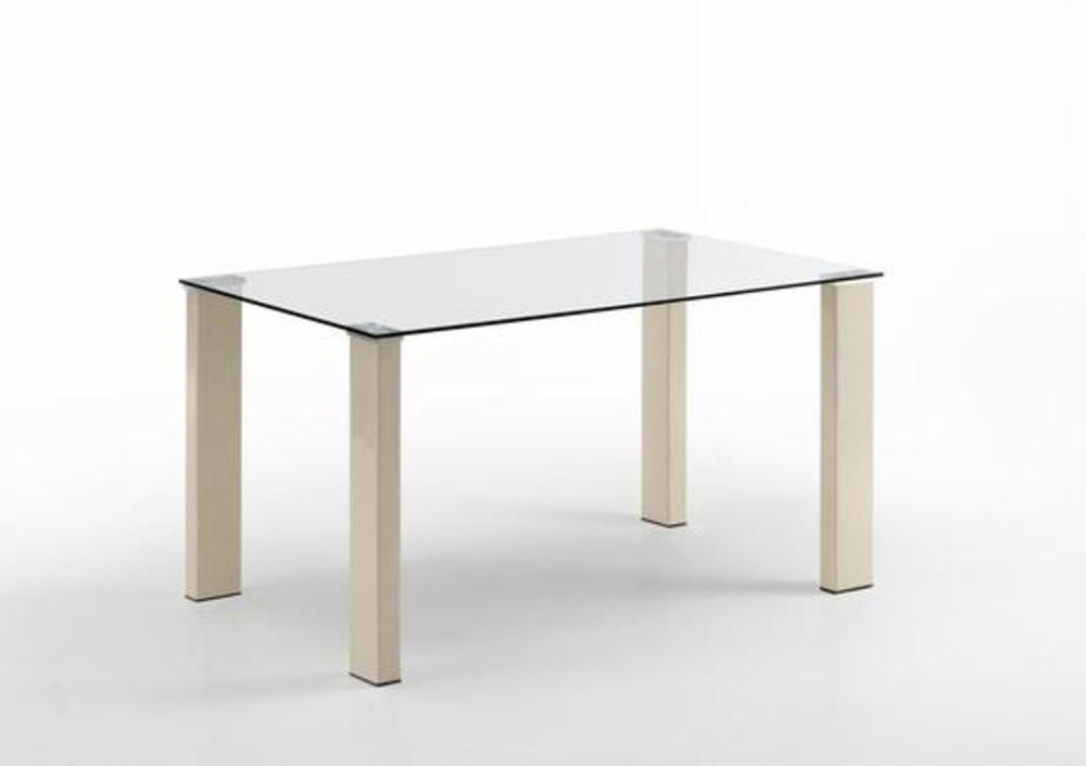 Table avec plateau transparent 2