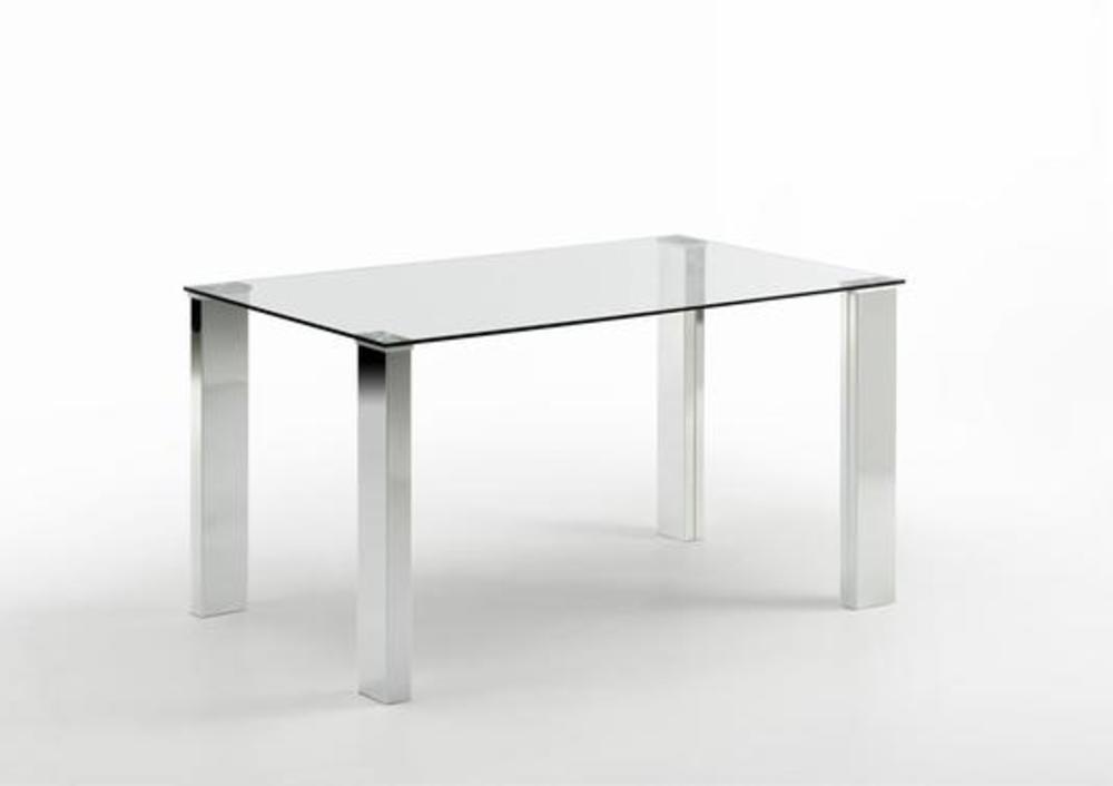 Table avec plateau transparent 3