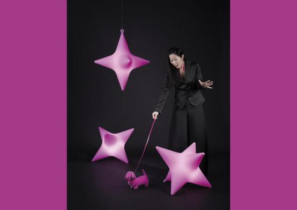 Luminaire à poser ou accrocher en forme d'étoile 3