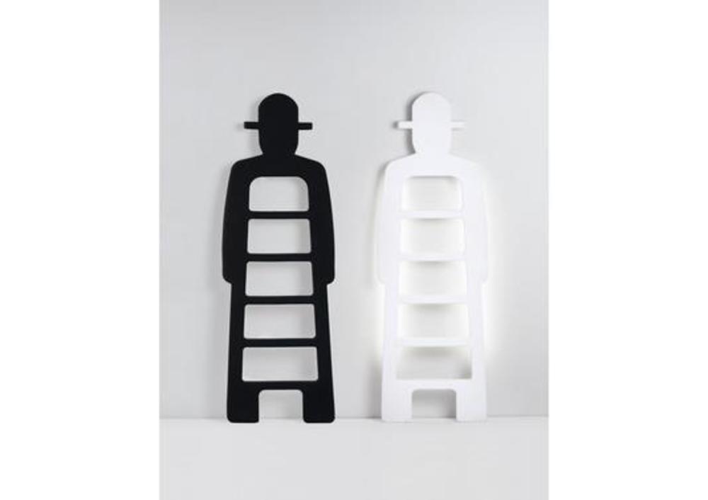 Etagère en forme d'homme en chapeau melon 2