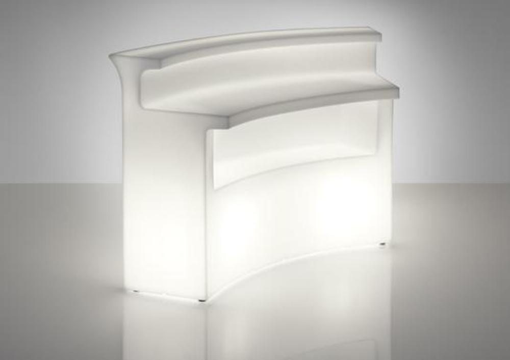 Bar lumineux en arc de cercle 3