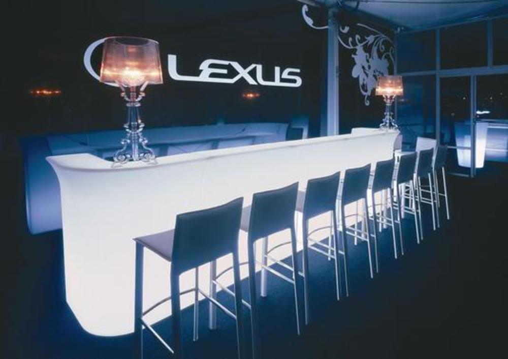 Bar droit lumineux 2