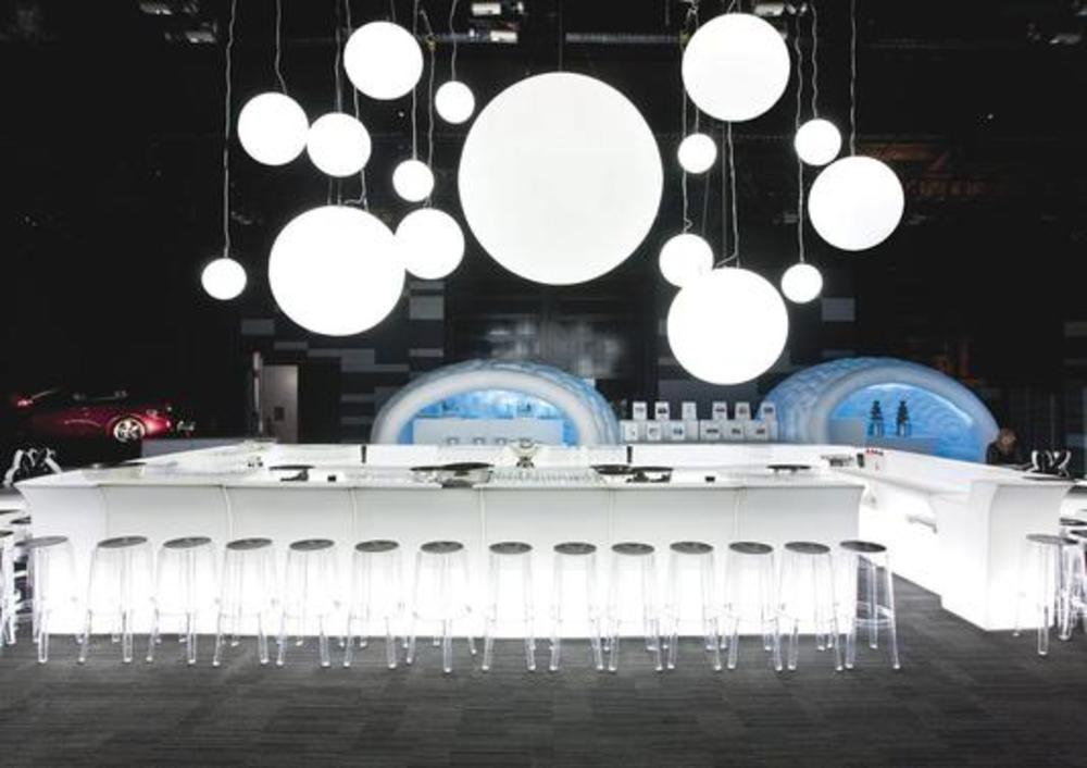 Bar droit lumineux 4