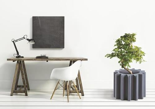 Grand pot en forme d'engrenage