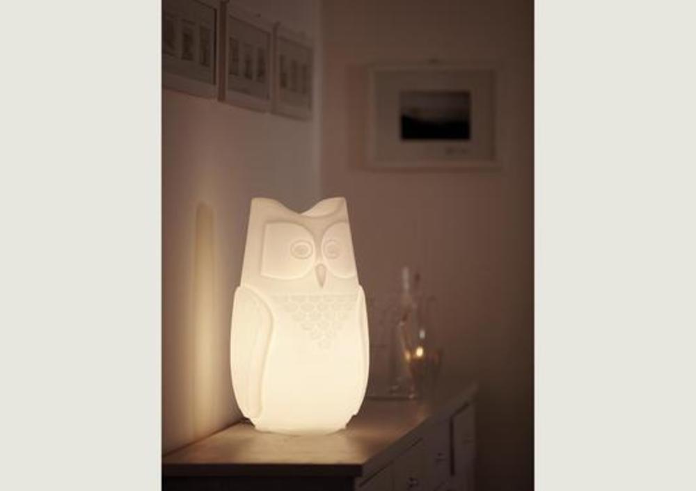 Lumière en forme de hibou