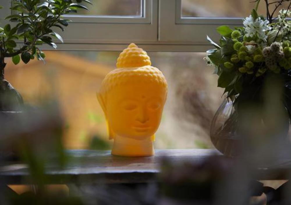 Lumière en tête de Bouddha 1