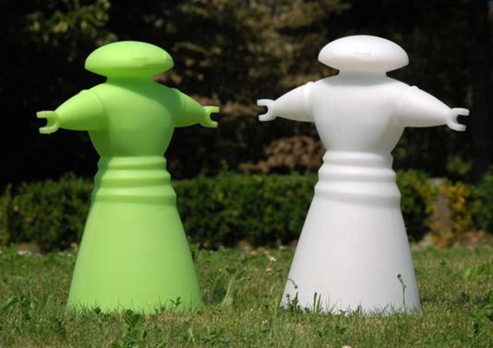 Luminaire design en forme de robot