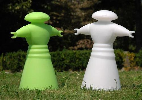 Luminaire design en forme de robot