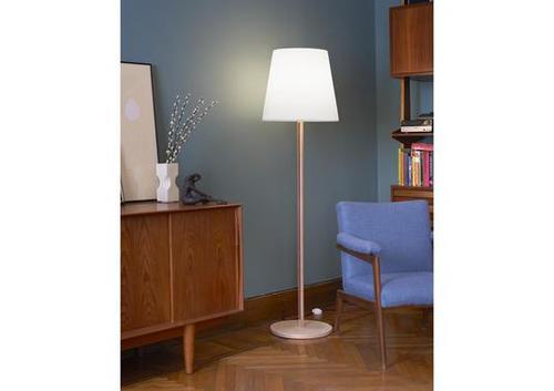 Lampadaire en bois