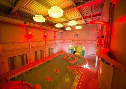 Suspension ronde à deux niveaux 