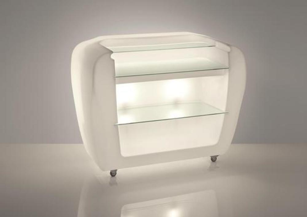 Bar lumineux sur roulettes 2