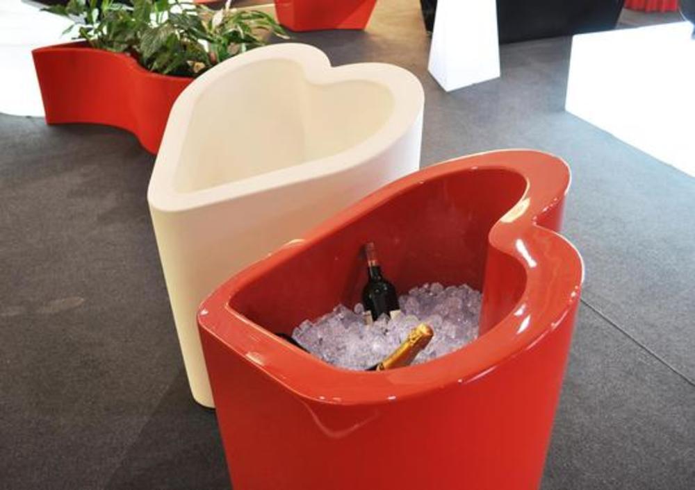 Porte bouteille en forme de cœur 1