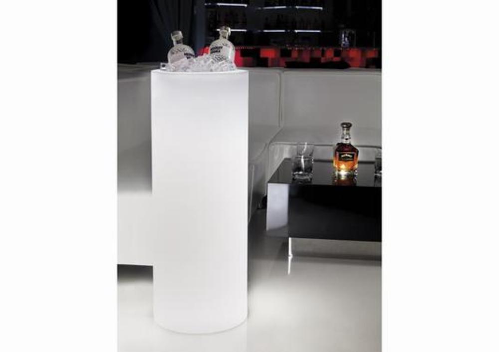 Pot cylindrique lumineux