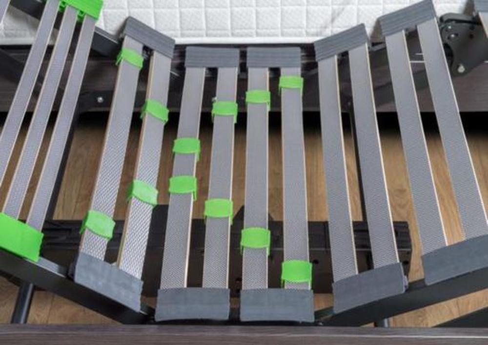 Sommier électrique extra plat encastrable dans un lit 3