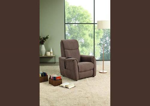 Fauteuil marron avec 1 relax électrique