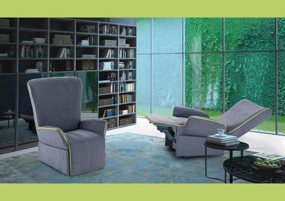 Fauteuil avec tissu à motif