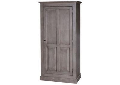Armoire en pin massif avec penderie