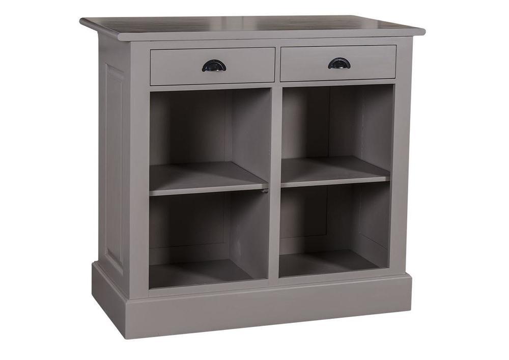 Bar en pin massif avec portes bouteilles 3